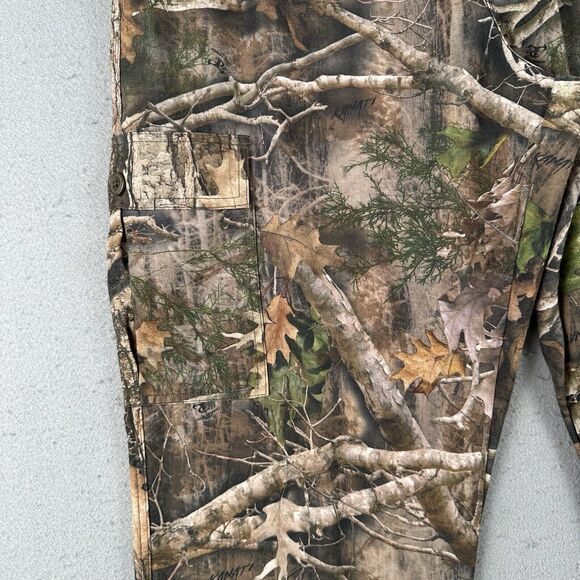 True Timber Cargo Pants Men’s 2XL Green Kanati Camo Hunting Ripstop Straight Leg - Picture 10 of 16